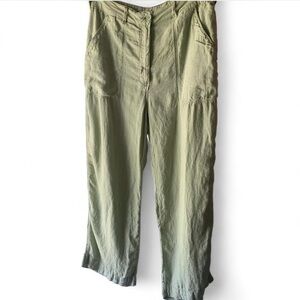 Zara Olive Green Woman’s Pants